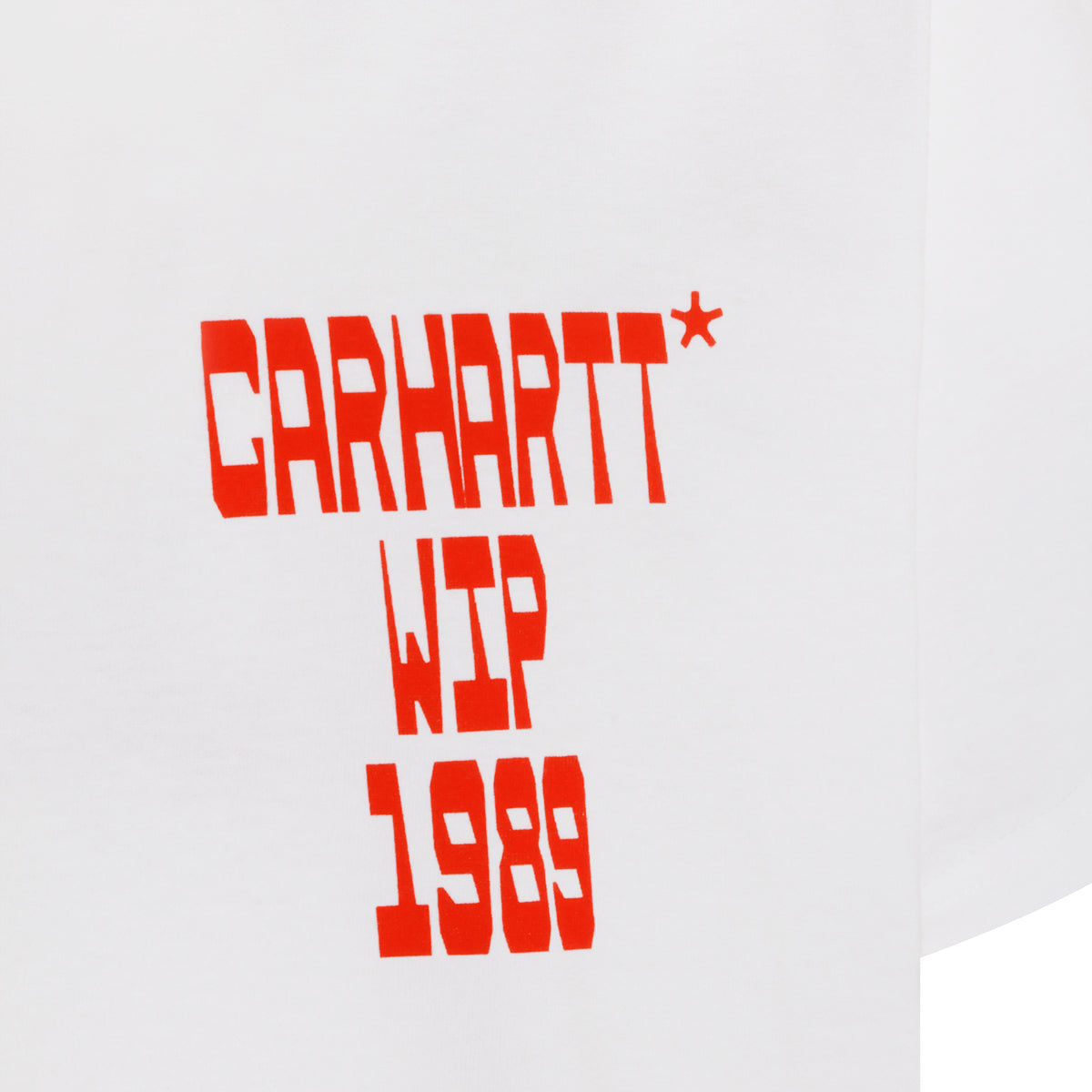 WHITE COTTON T-SHIRT