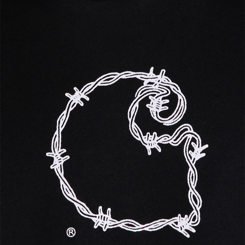 BLACK COTTON T-SHIRT
