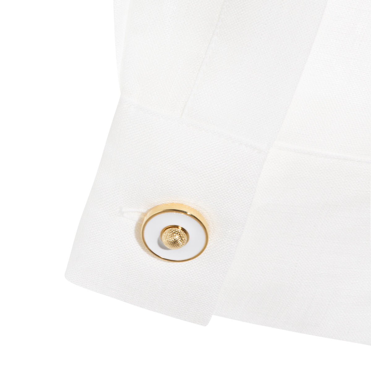 WHITE LINEN SHIRT