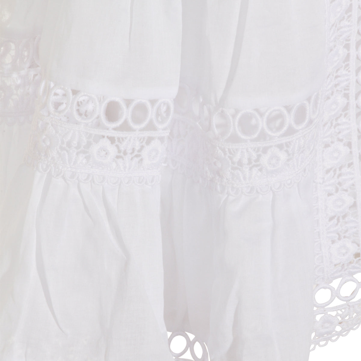 WHITE COTTON DRESS