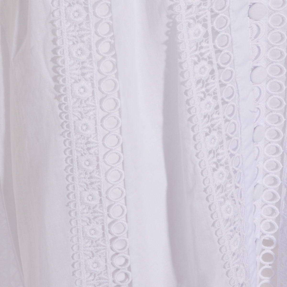 WHITE COTTON DRESS