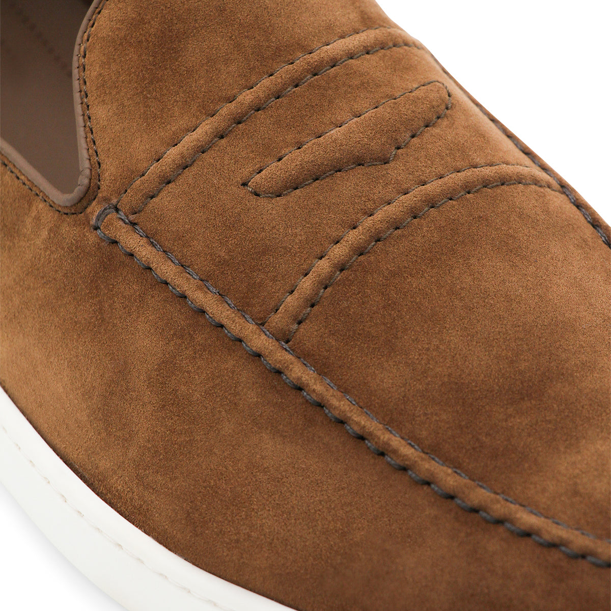 BROWN LEATHER LOAFERS