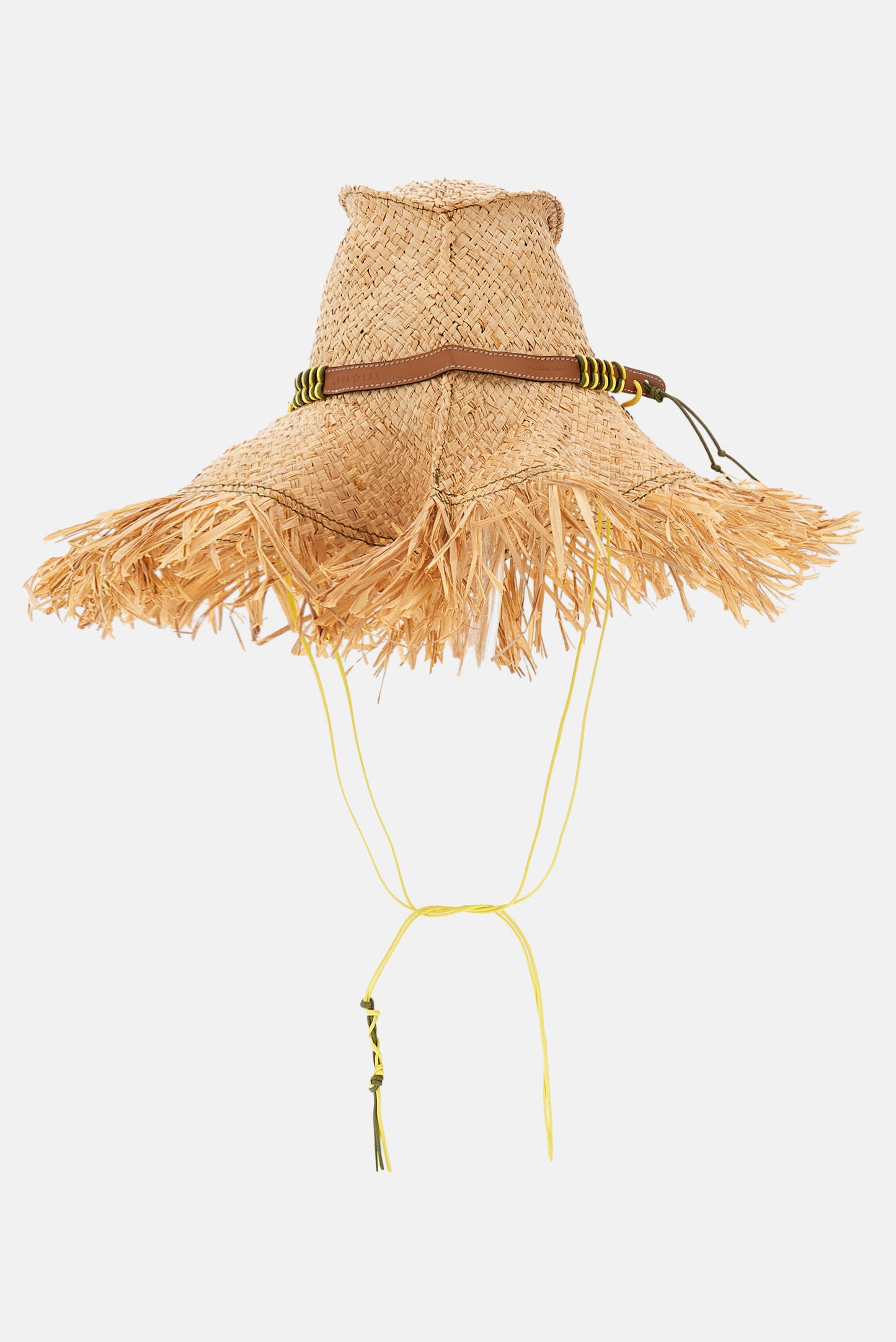 RAFFIA HAT PATRIZIA FABRI X CUBA LAB