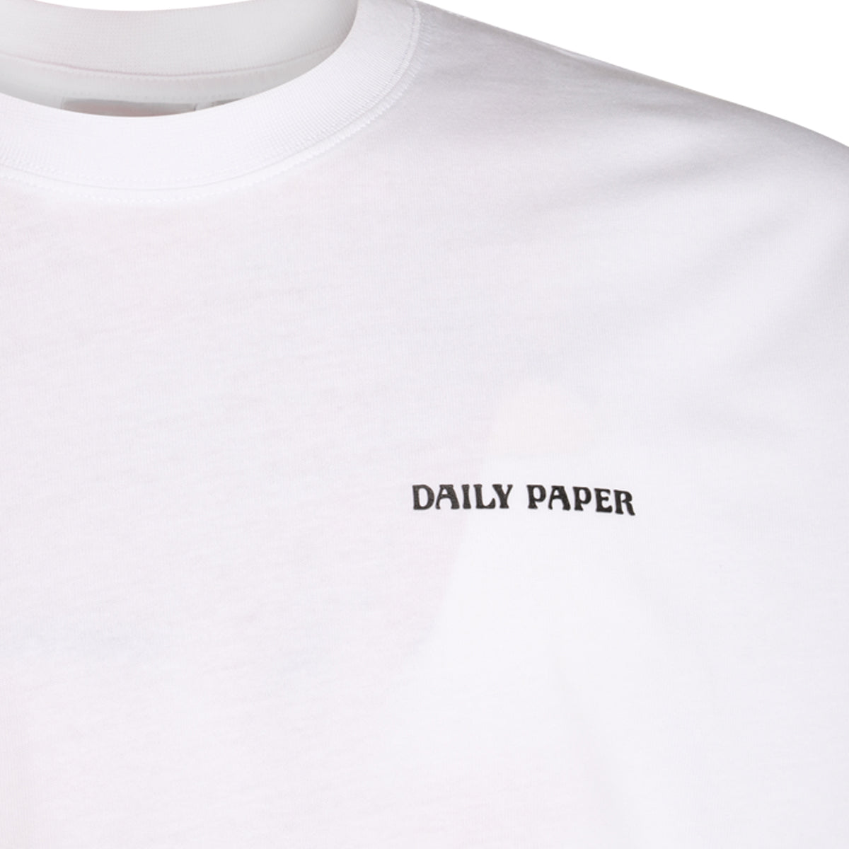 WHITE COTTON T-SHIRT
