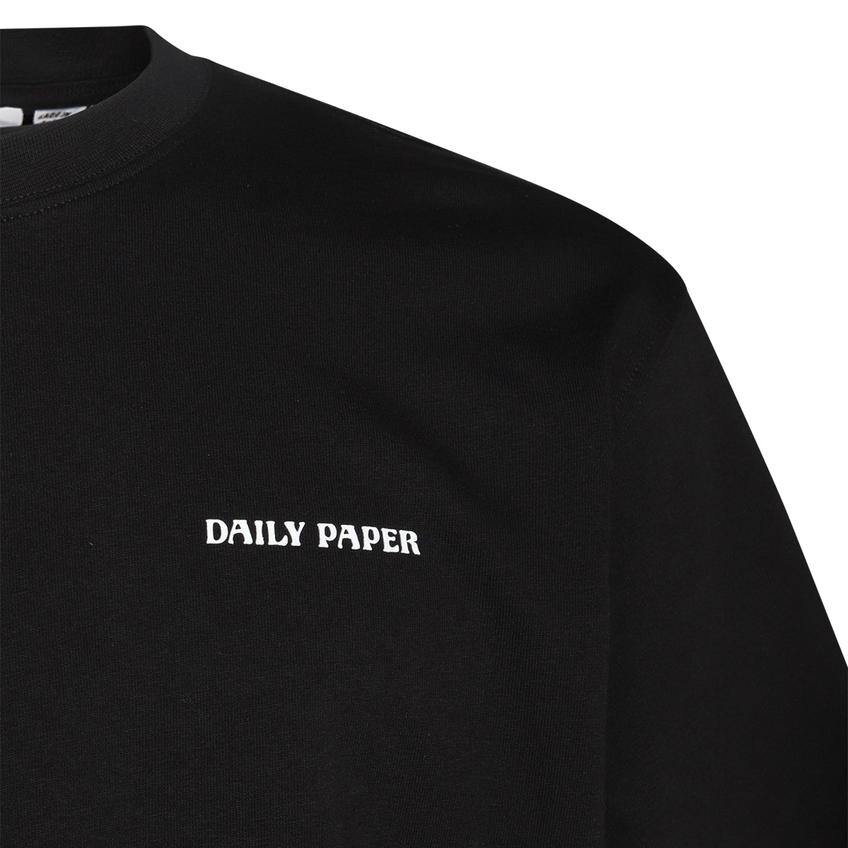 BLACK COTTON T-SHIRT