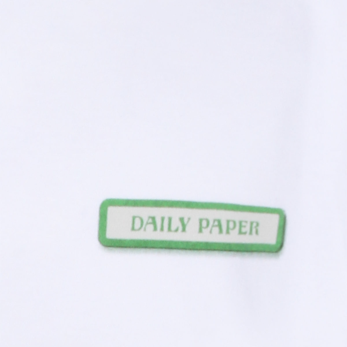 WHITE COTTON T-SHIRT