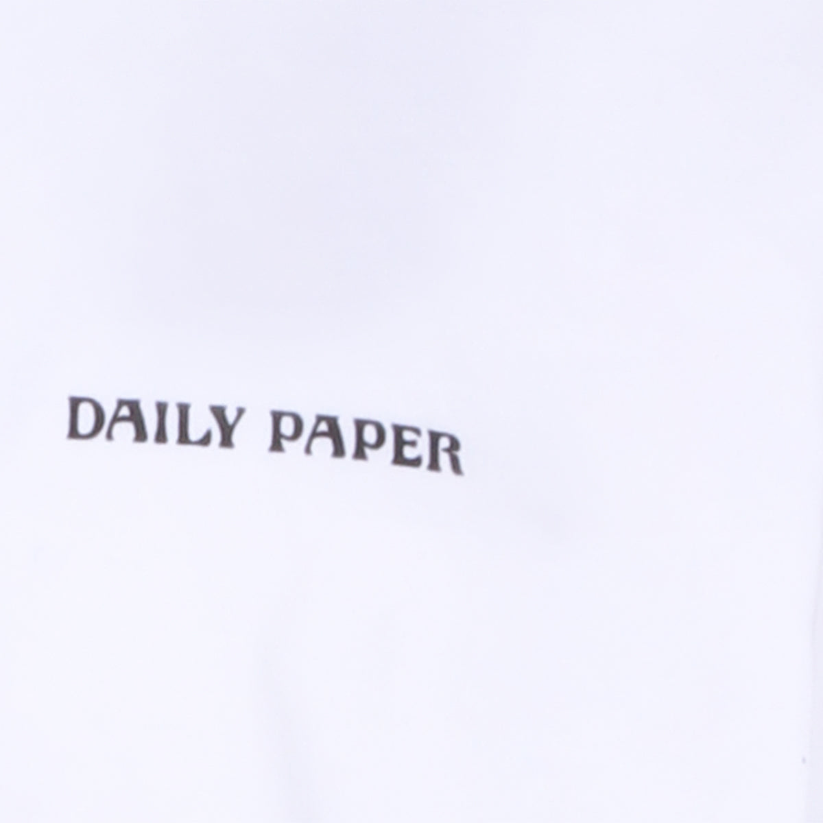 WHITE COTTON LOGO T-SHIRT