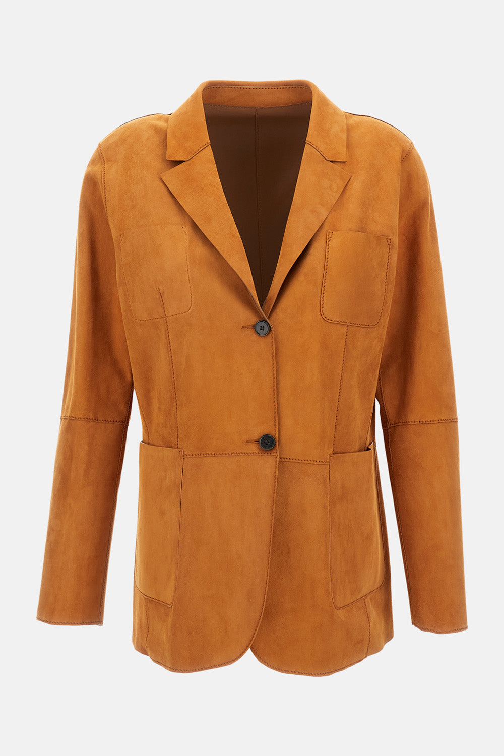 REVERSIBLE LEATHER BLAZER