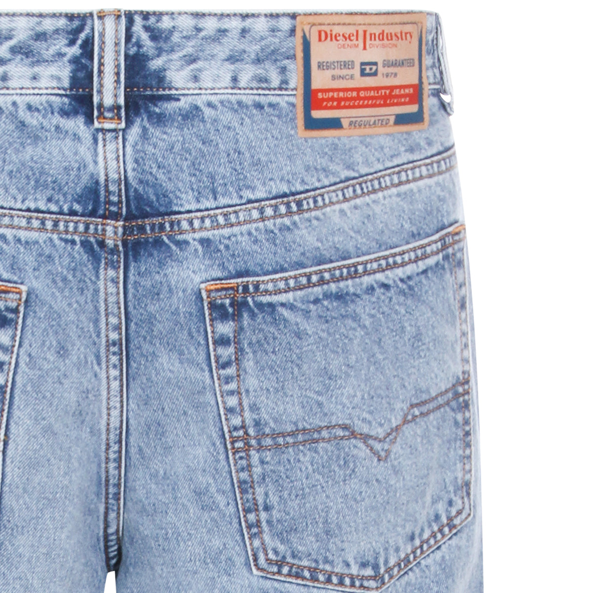 BLUE COTTON DENIM JEANS