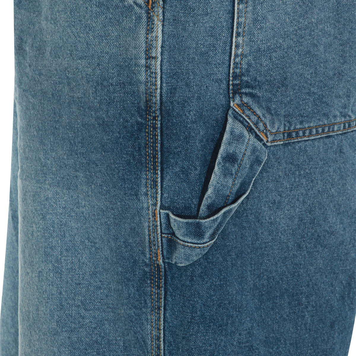 LIGHT BLUE COTTON SHORTS