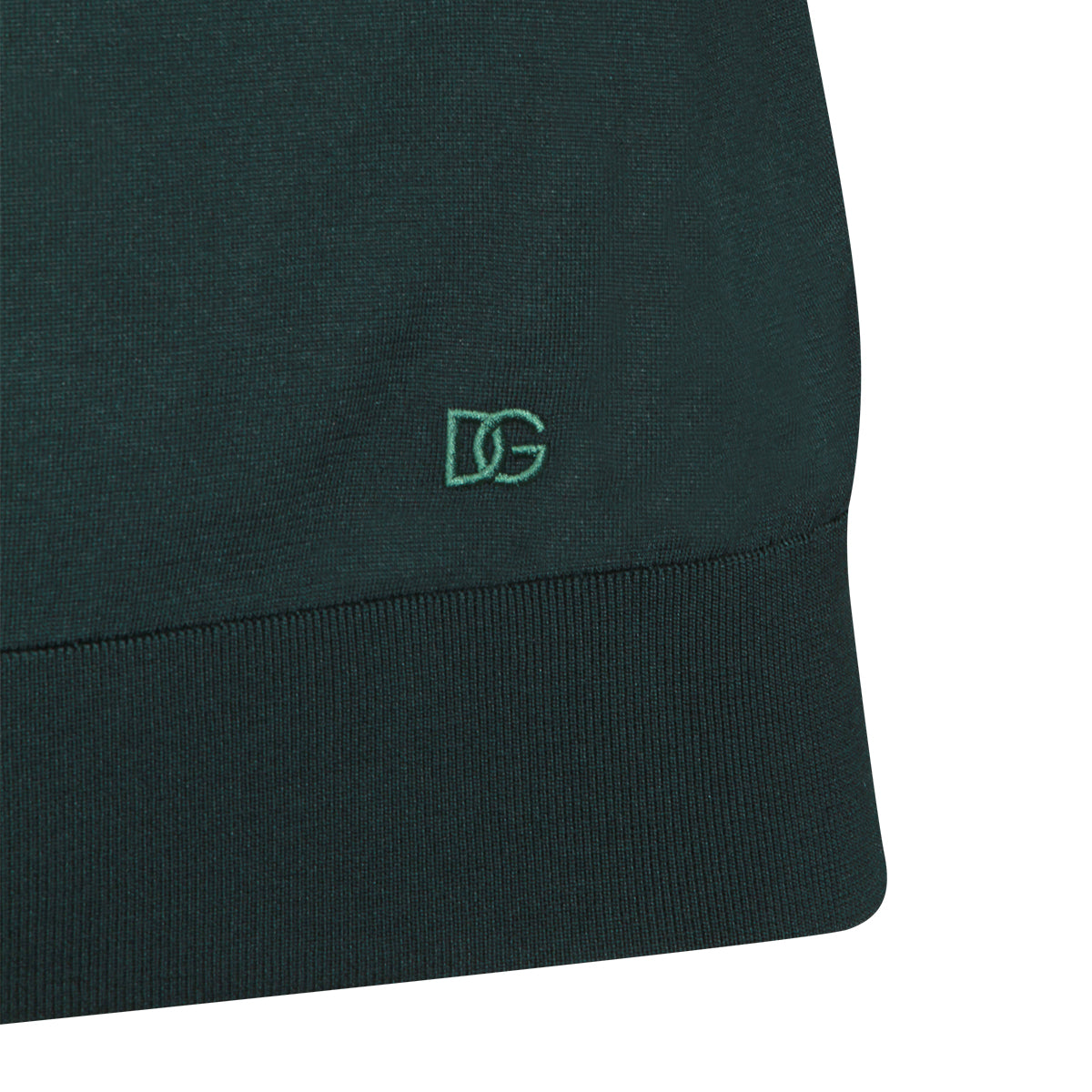 GREEN SILK POLO SHIRT