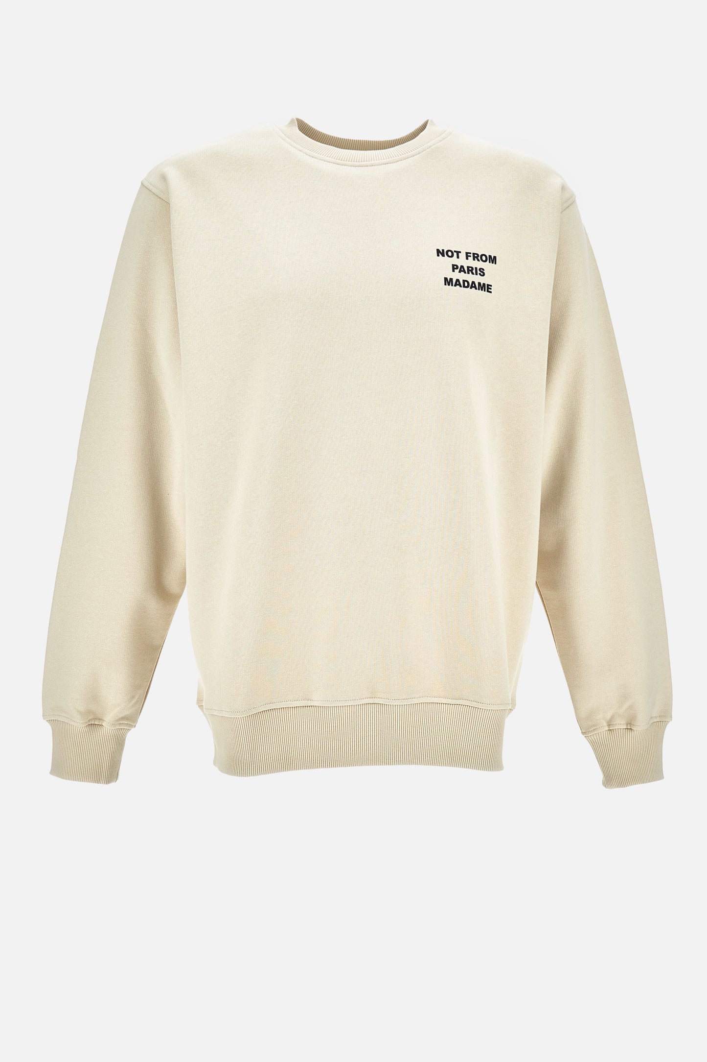 SLOGAN CREWNECK SWEATSHIRT