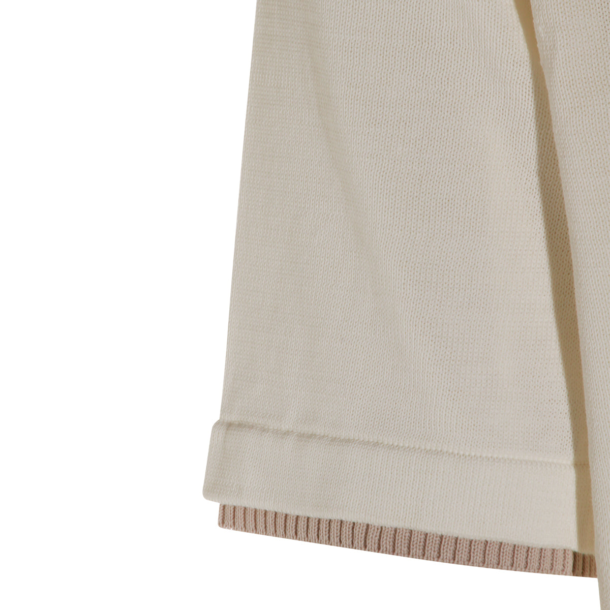 BEIGE COTTON T-SHIRT