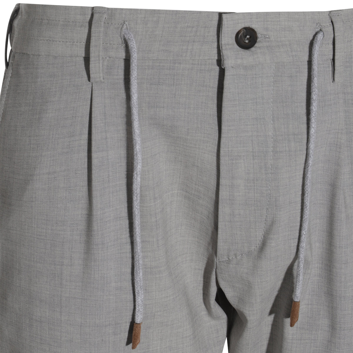 GREY COTTON PANTS