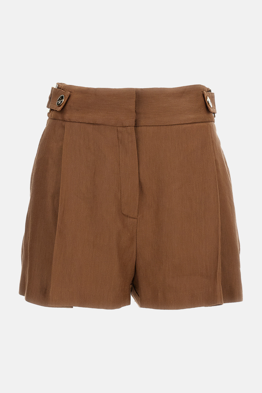 LINEN BLEND SHORTS