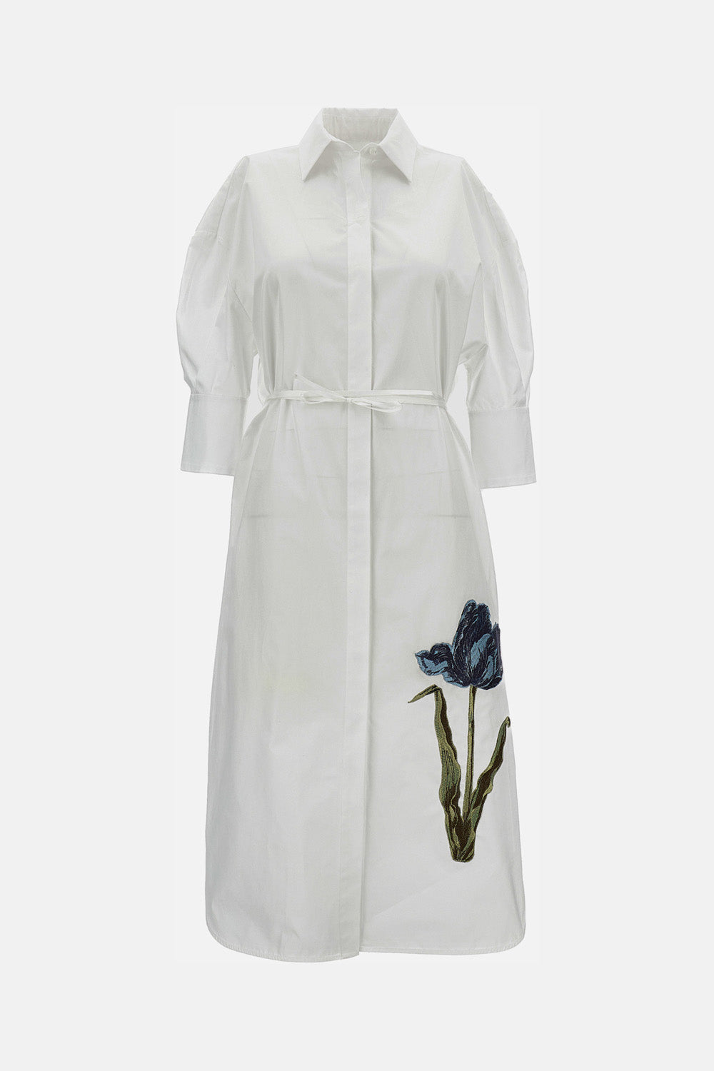 POPLIN SHIRT DRESS
