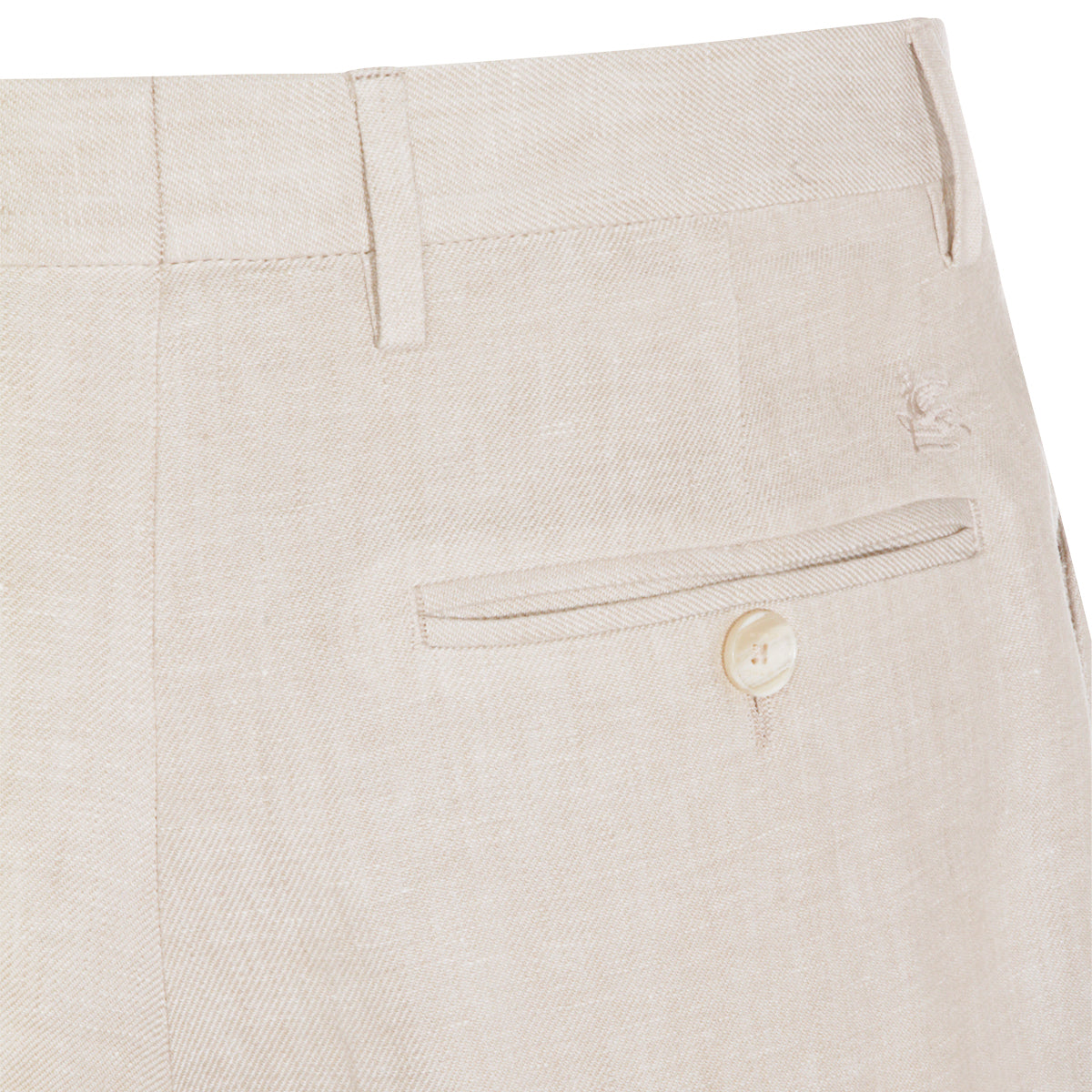 BEIGE LINEN PANTS