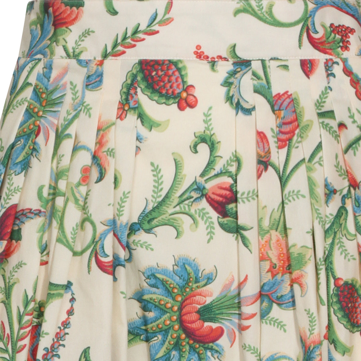 MULTICOLOR COTTON SKIRT