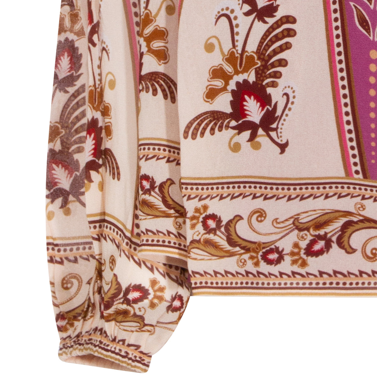 PURPLE VISCOSE TOP