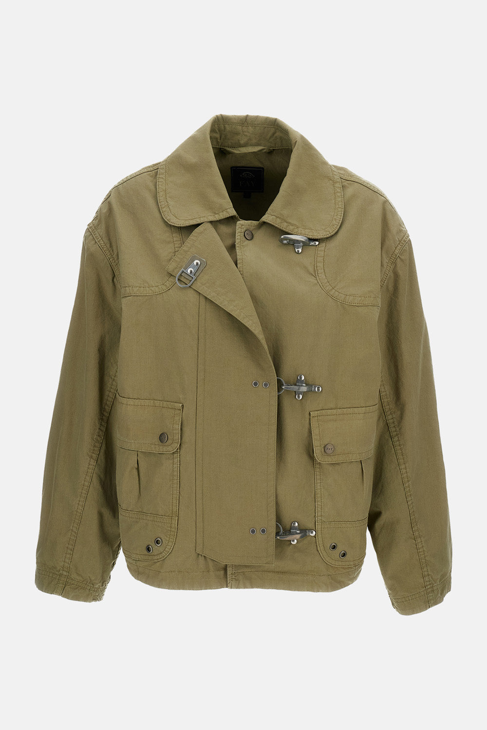 3 GANCI COTTON CANVAS JACKET