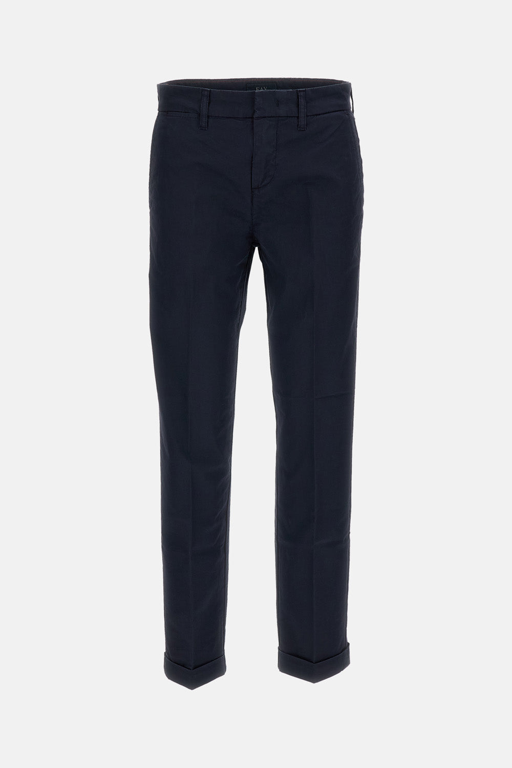SLIM FIT TROUSERS IN COTTON STRETCH