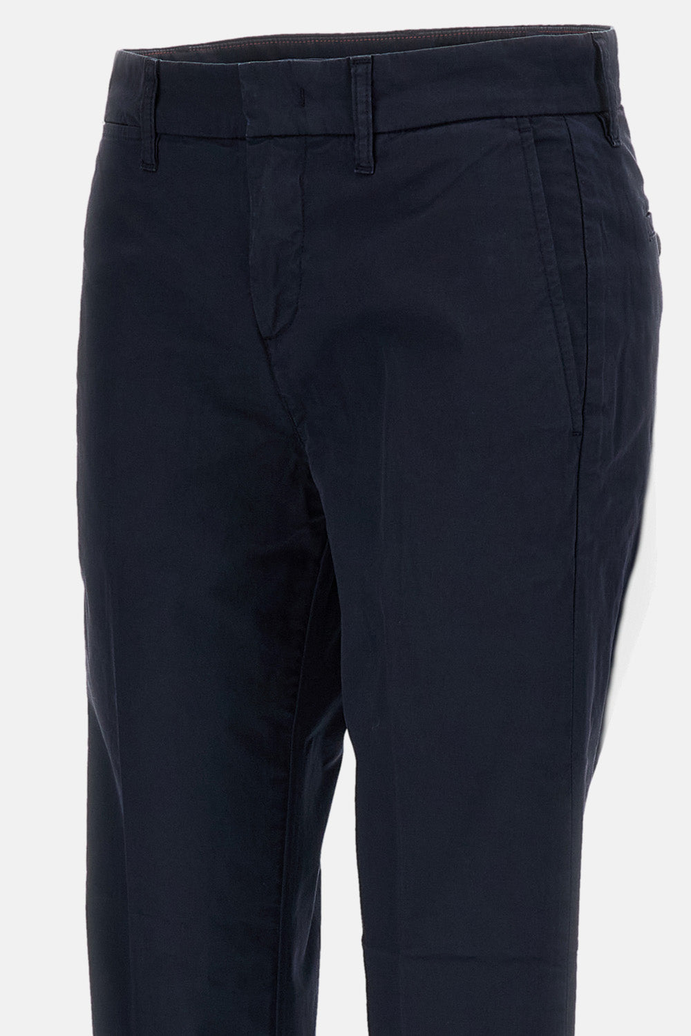 SLIM FIT TROUSERS IN COTTON STRETCH