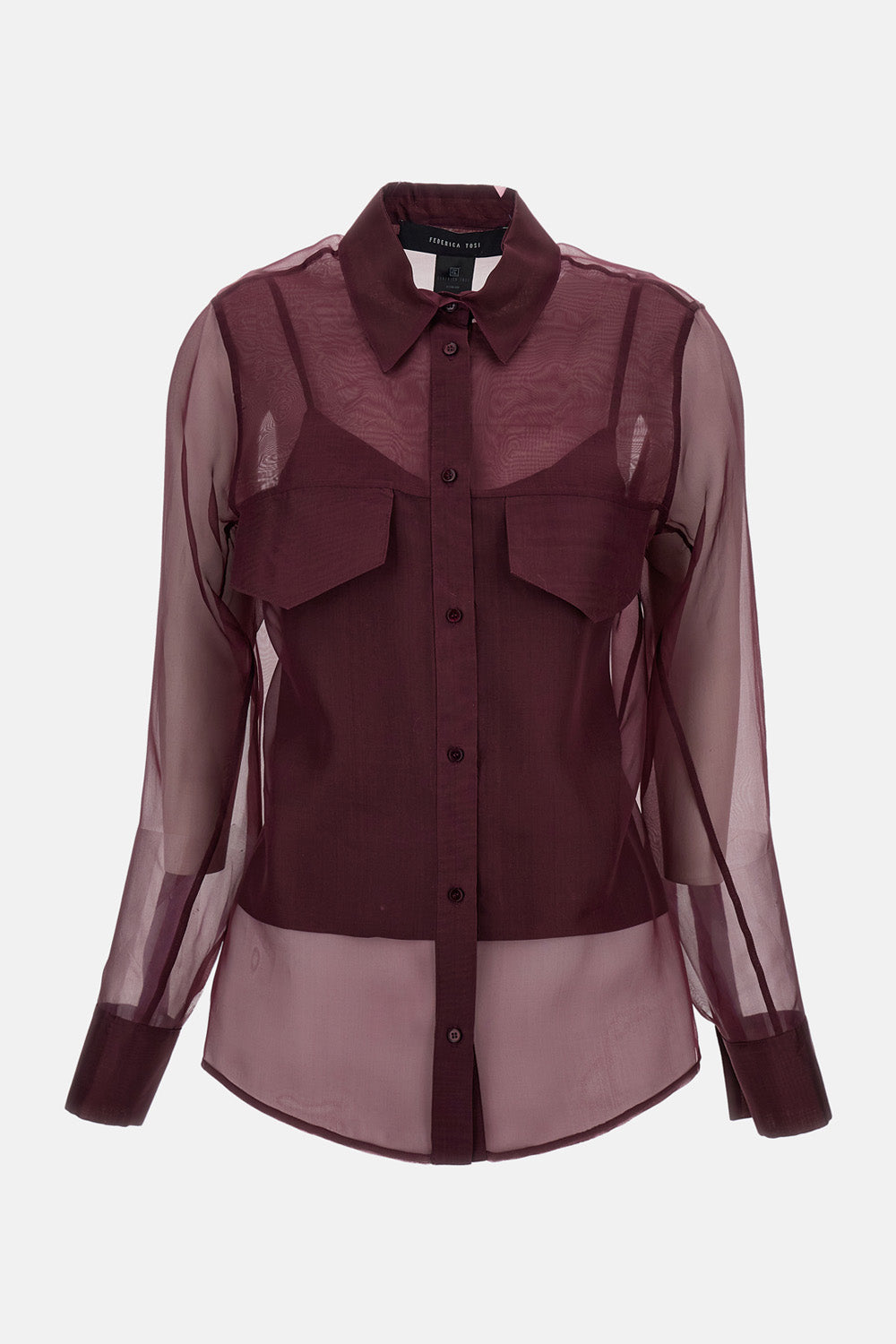 ORGANZA SILK BLOUSE