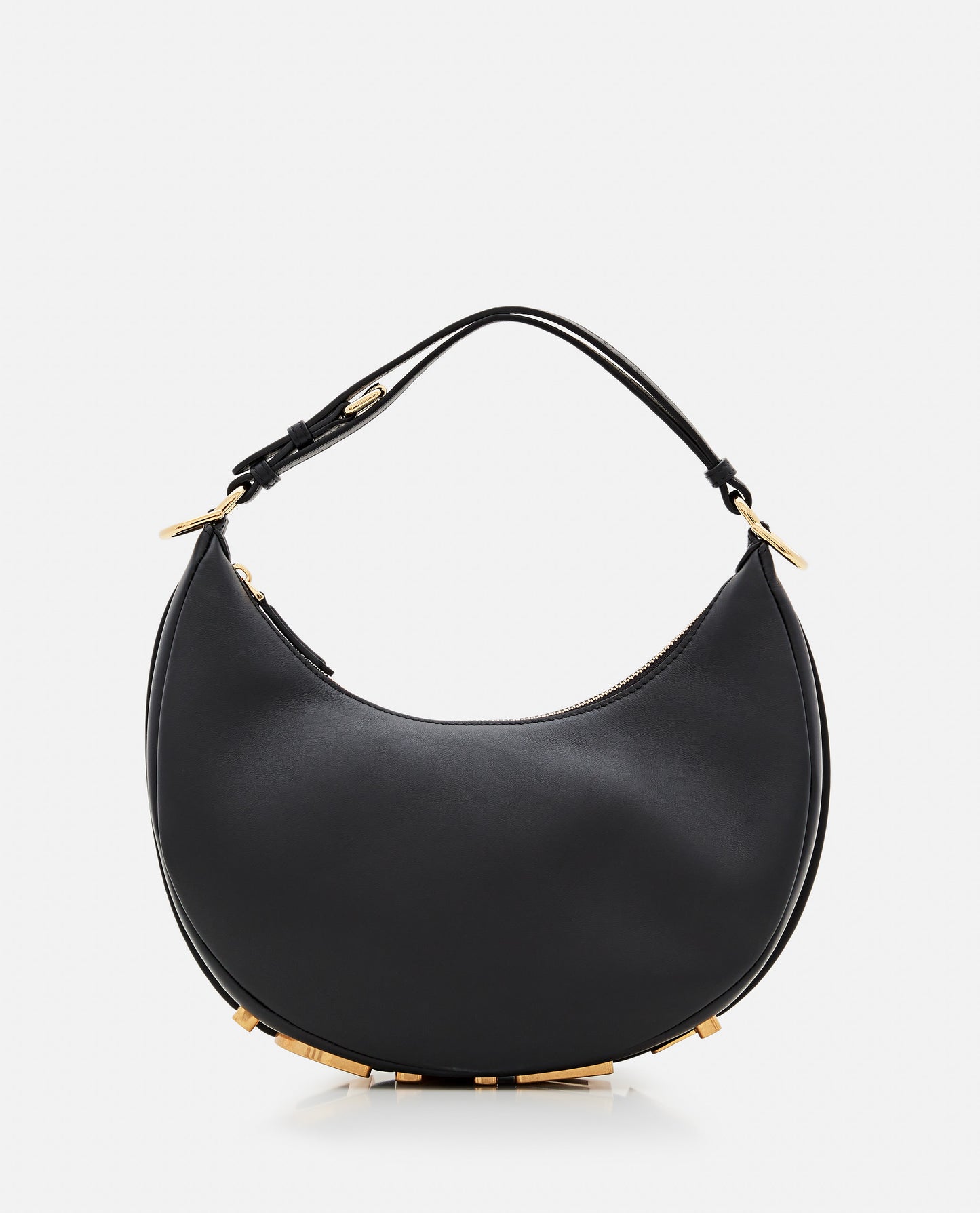 SMALL FENDIGRAPHY LEATHER SHOULDER BAG