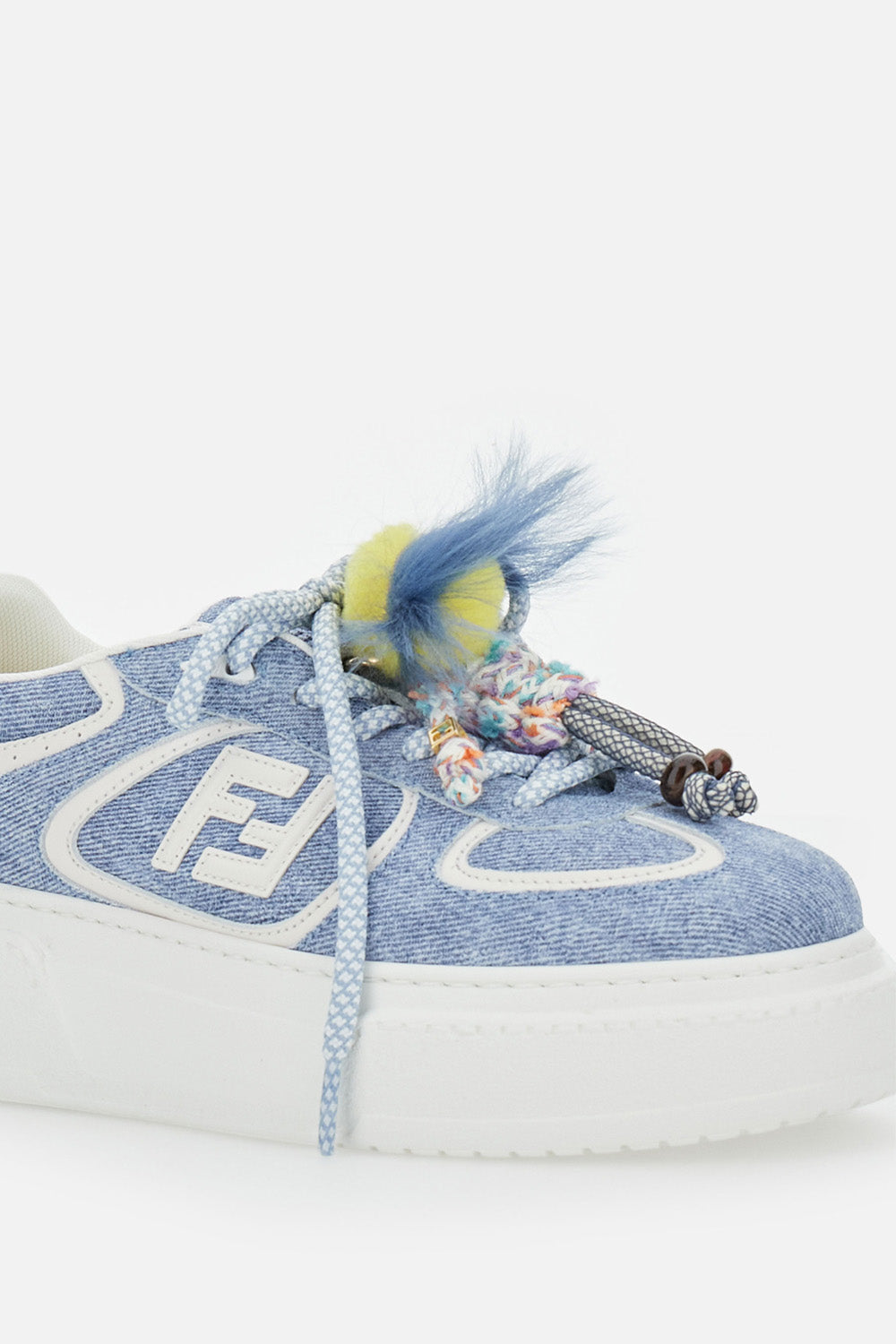 FENDI MATCH DENIM SNEAKERS