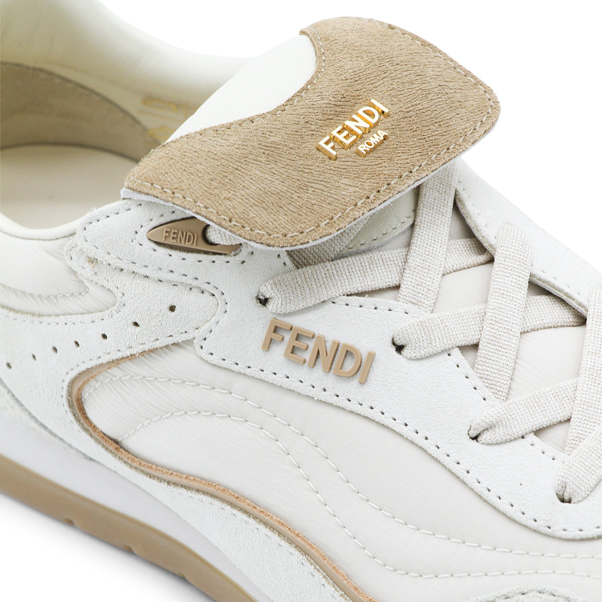 WHITE LEATHER SNEAKERS