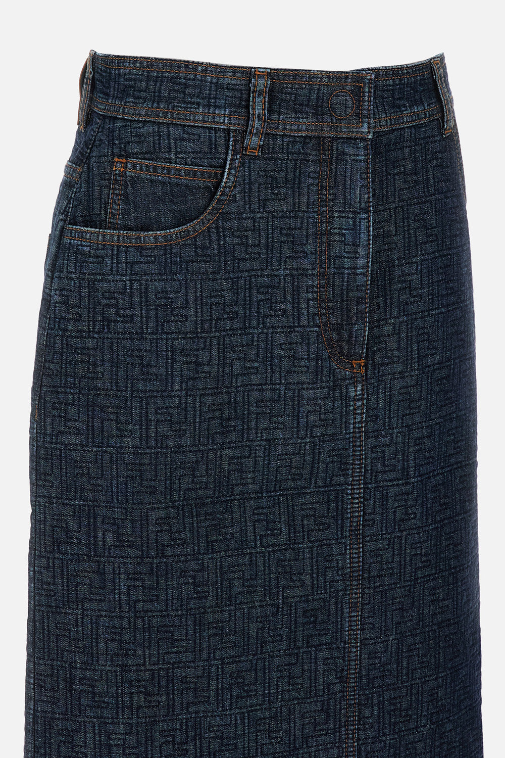 FF PADDED DENIM SKIRT