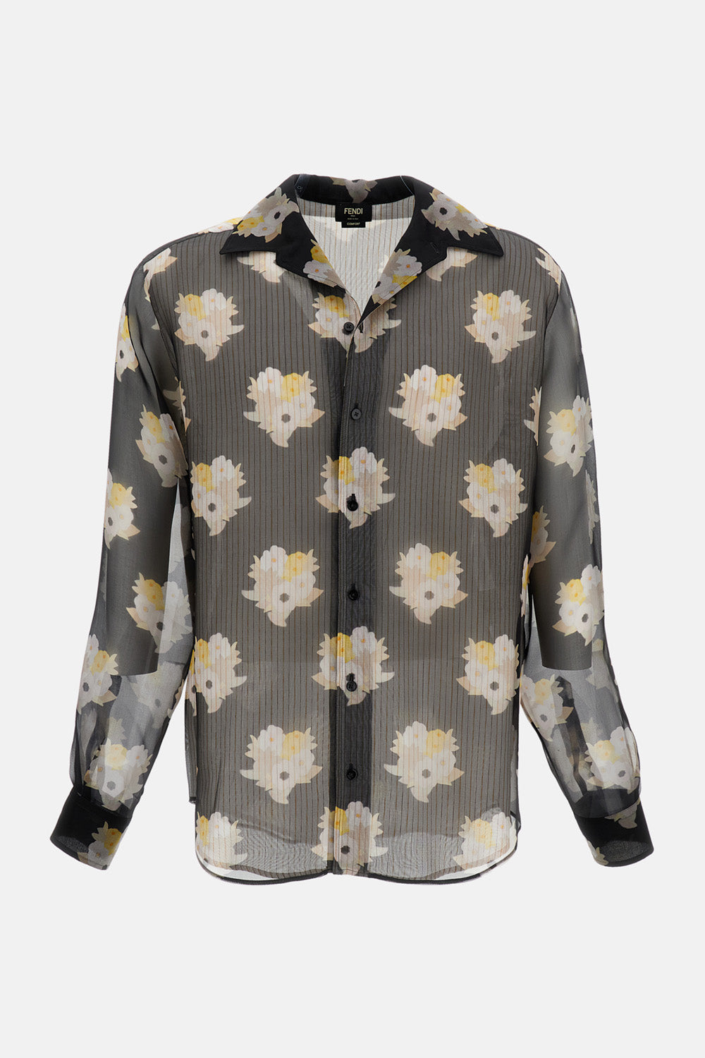 DOUBLE-LAYER PATTERNED SHIRT