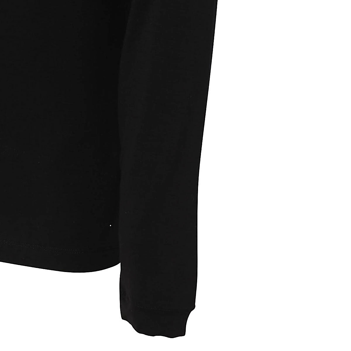 BLACK VISCOSE T-SHIRT