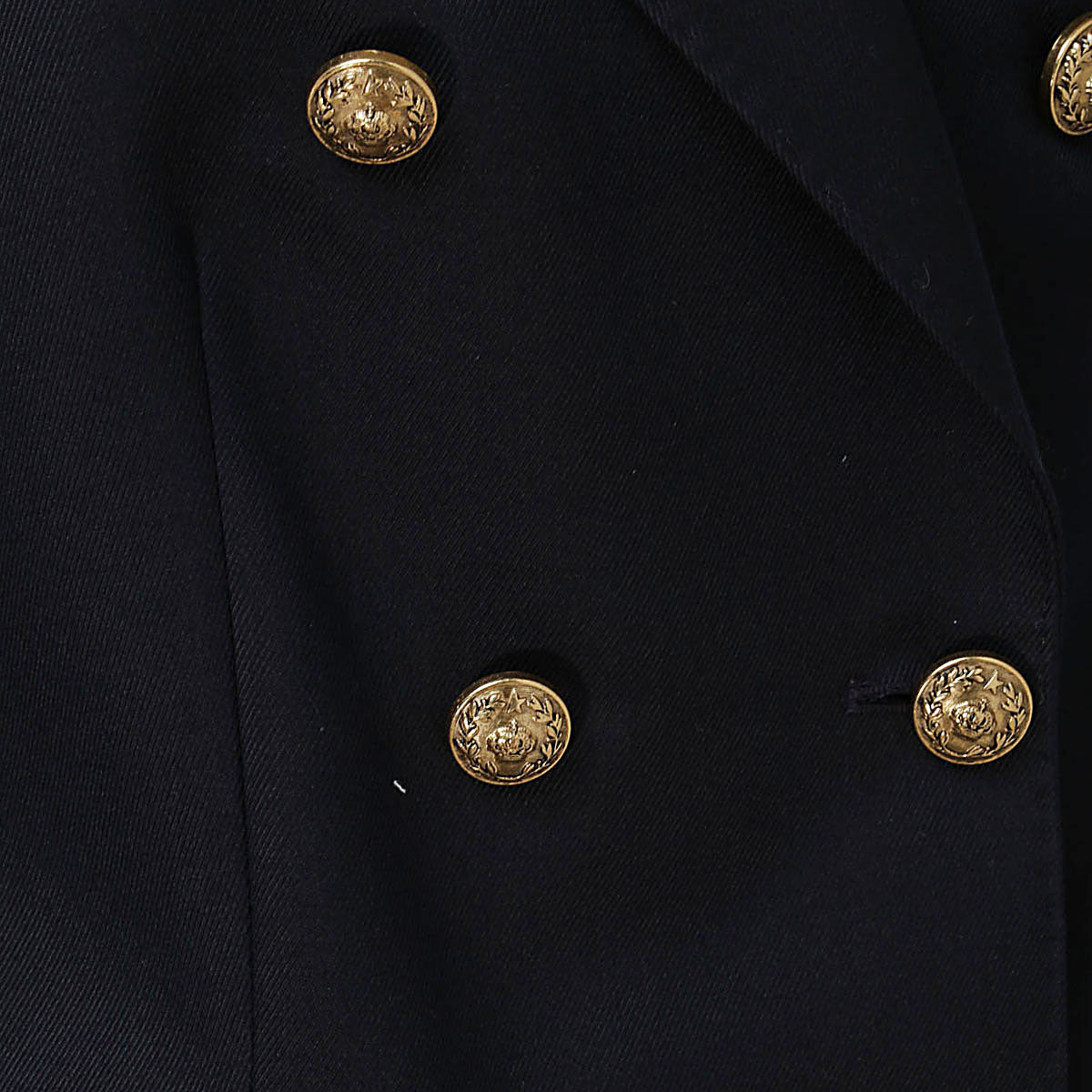 DARK BLUE VISCOSE BLEND BLAZER