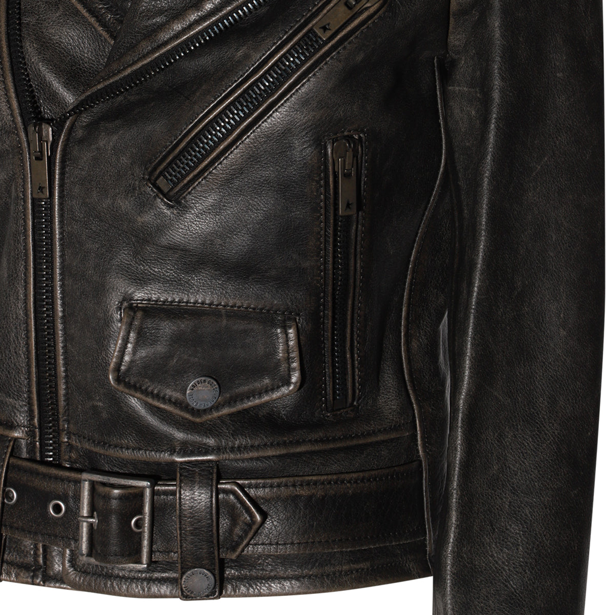 BLACK LEATHER JACKET