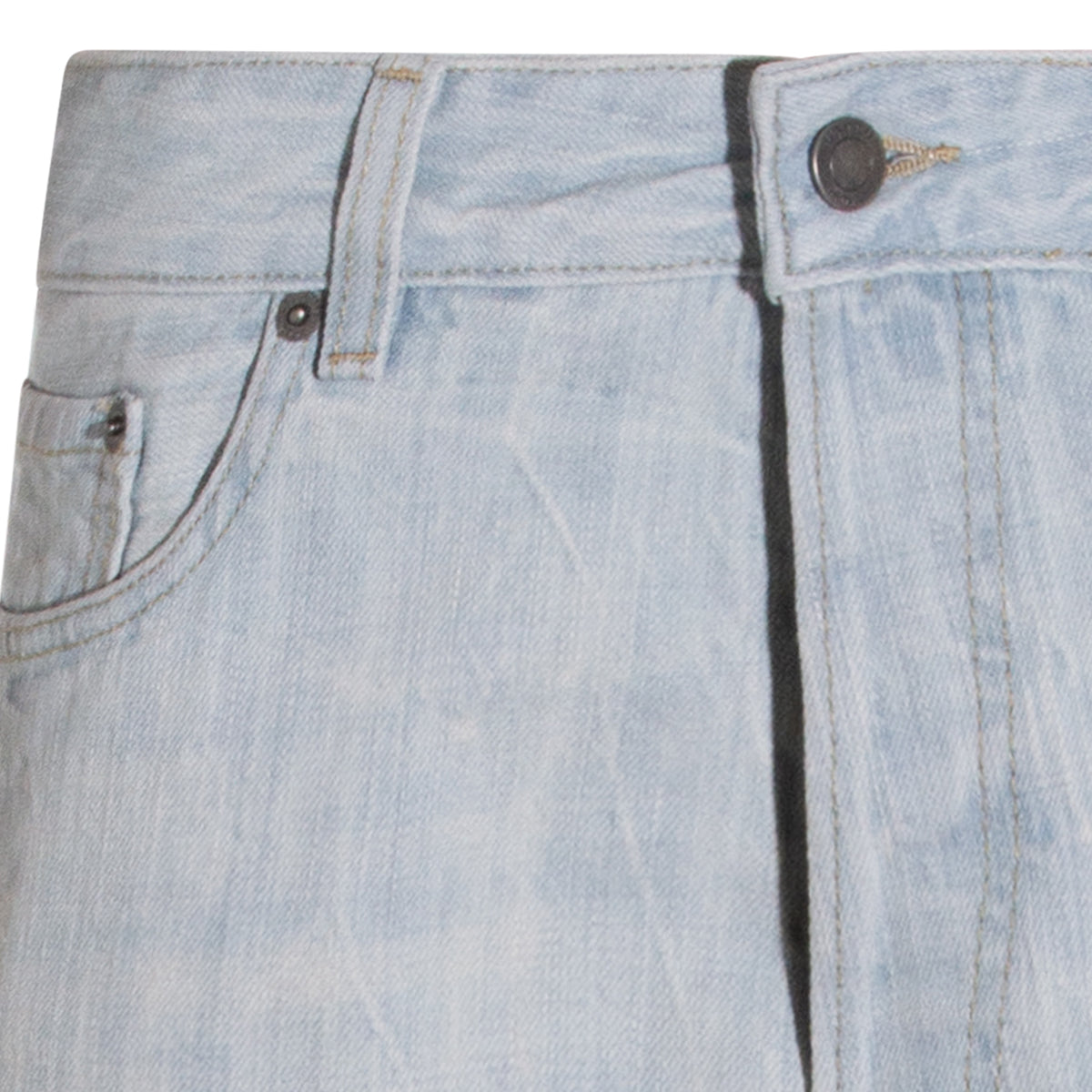 LIGHT BLUE COTTON JEANS