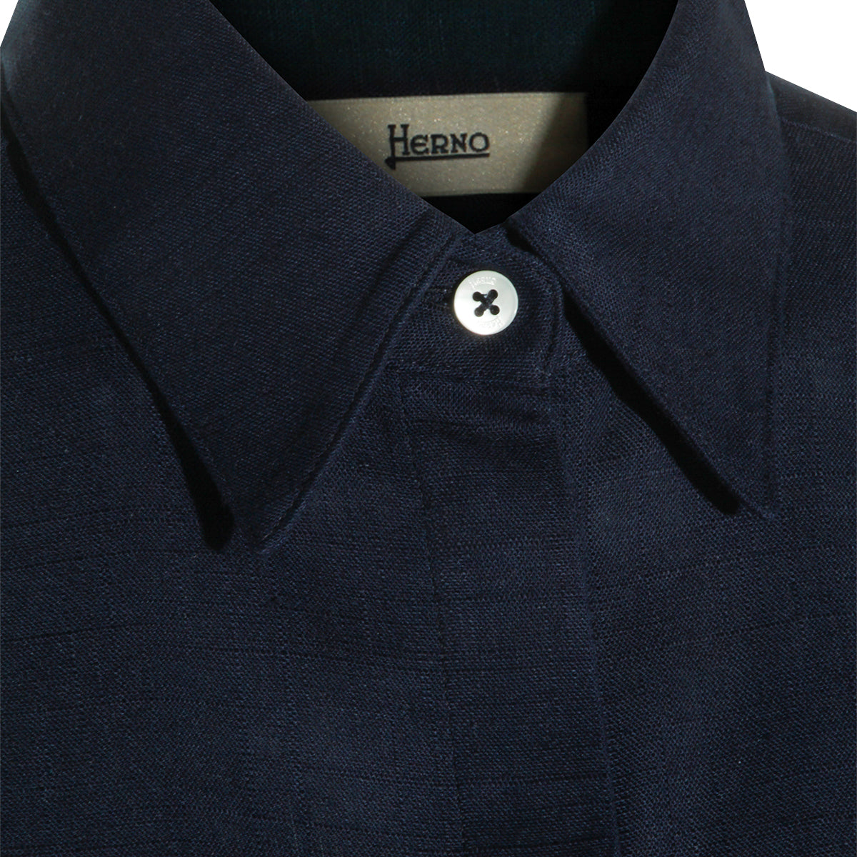 BLUE VISCOSE SHIRT