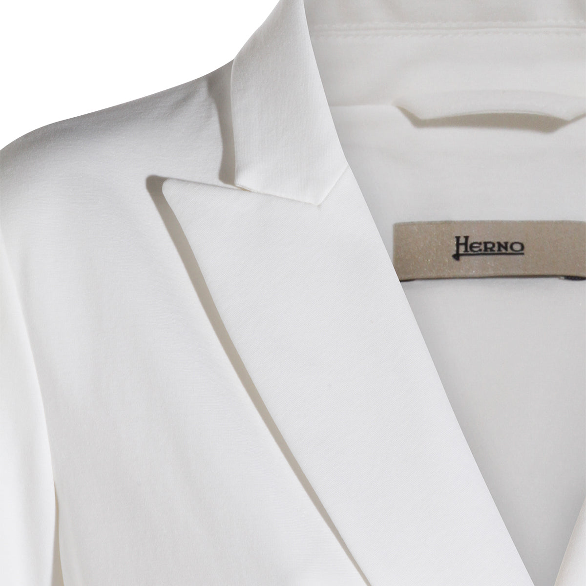 WHITE COTTON BLAZER