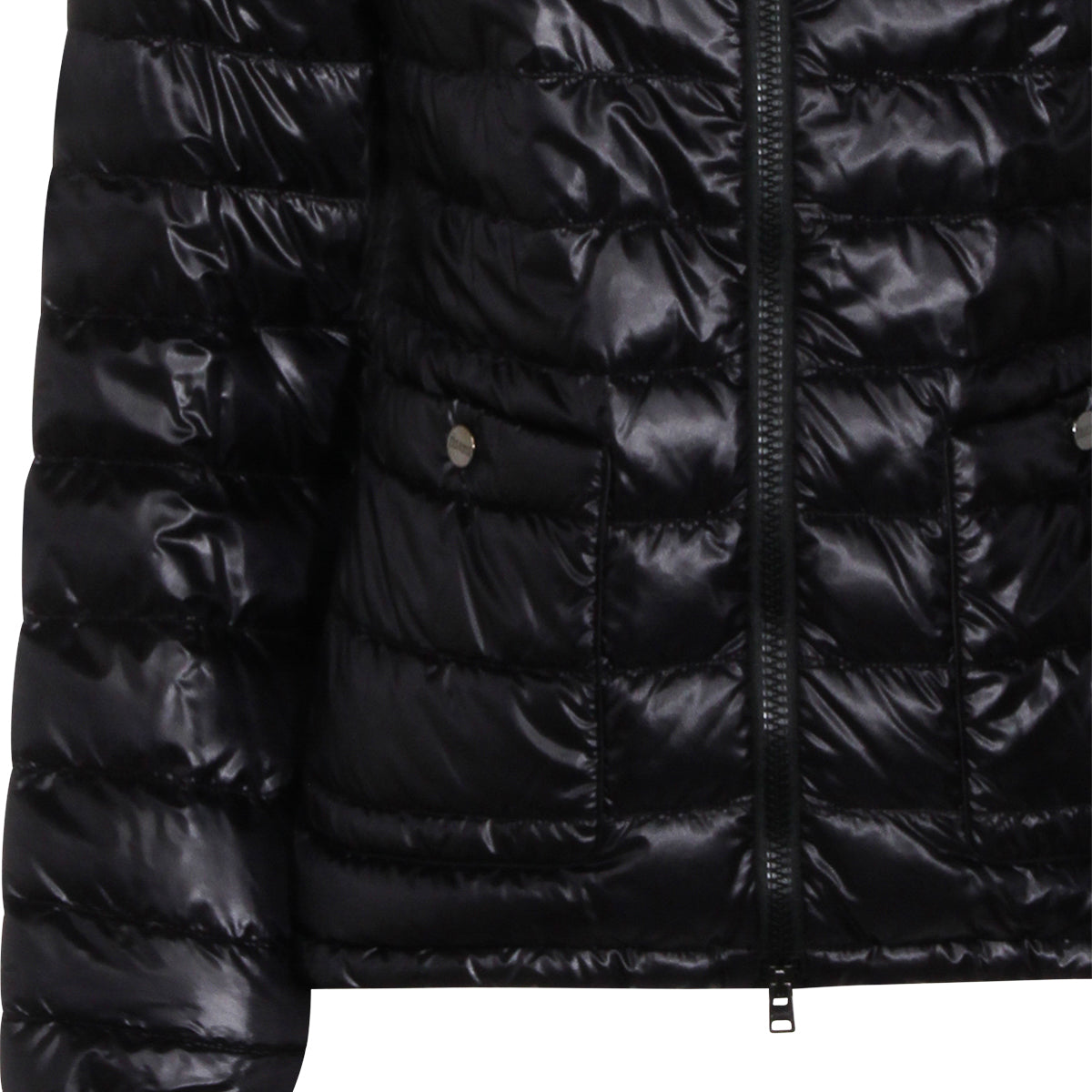 BLACK PUFFER DOWN JACKET