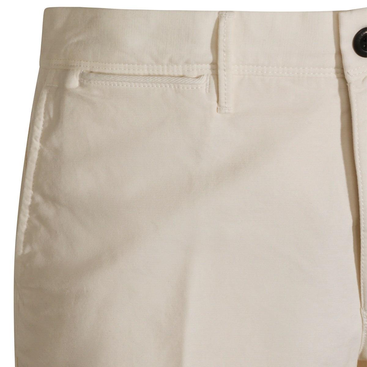 WHITE COTTON SHORTS