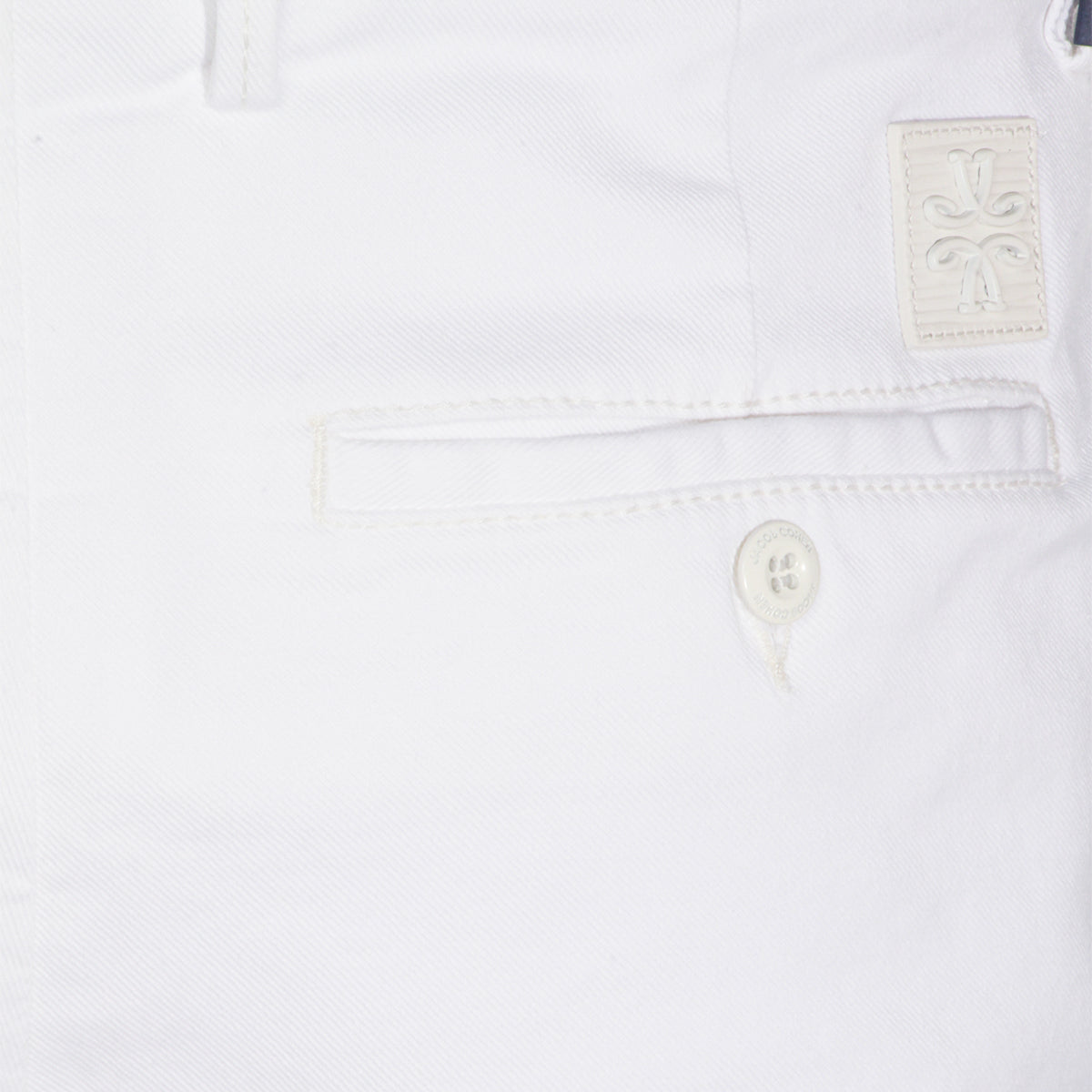 WHITE COTTON PANTS