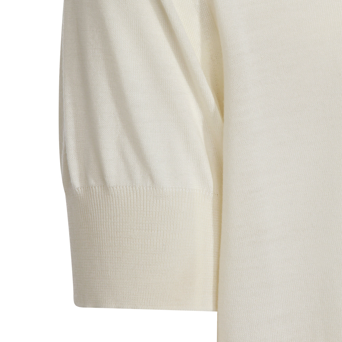 WHITE COTTON T-SHIRT