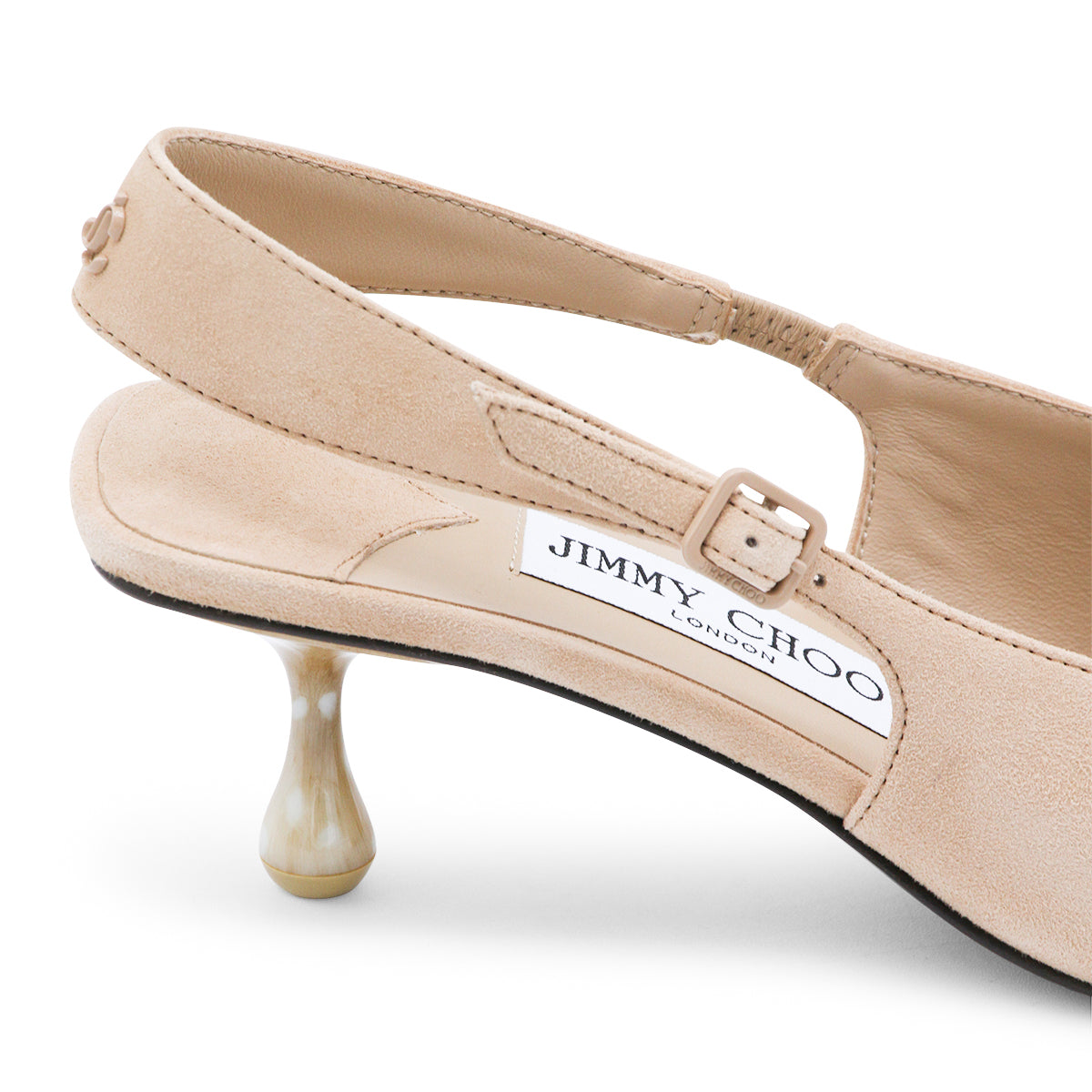 BEIGE LEATHER PUMPS