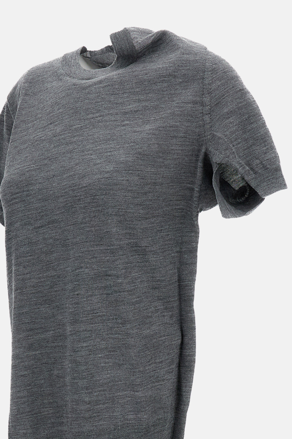 FINE WOOL T-SHIRT