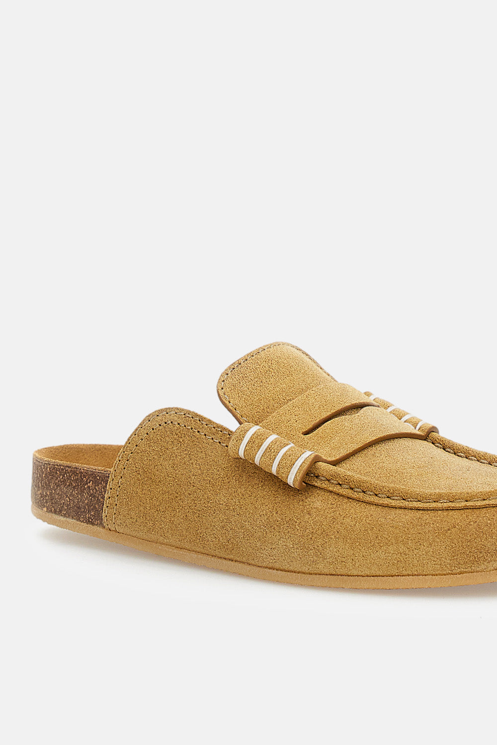 STITCH LOAFER MULES