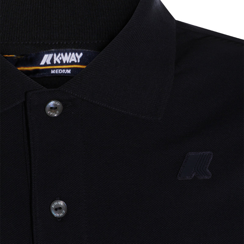 BLUE DEPTH COTTON POLO SHIRT