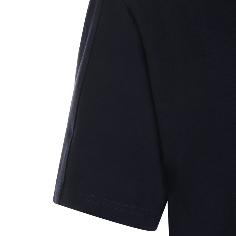 BLUE DEPTH COTTON T-SHIRT