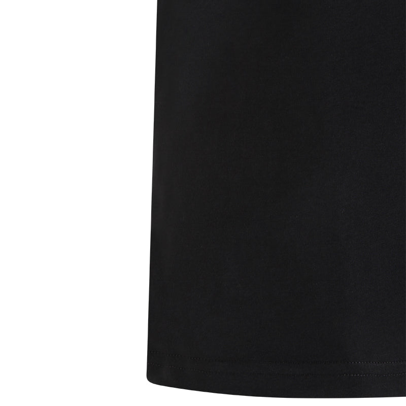 BLACK PURE COTTON T-SHIRT