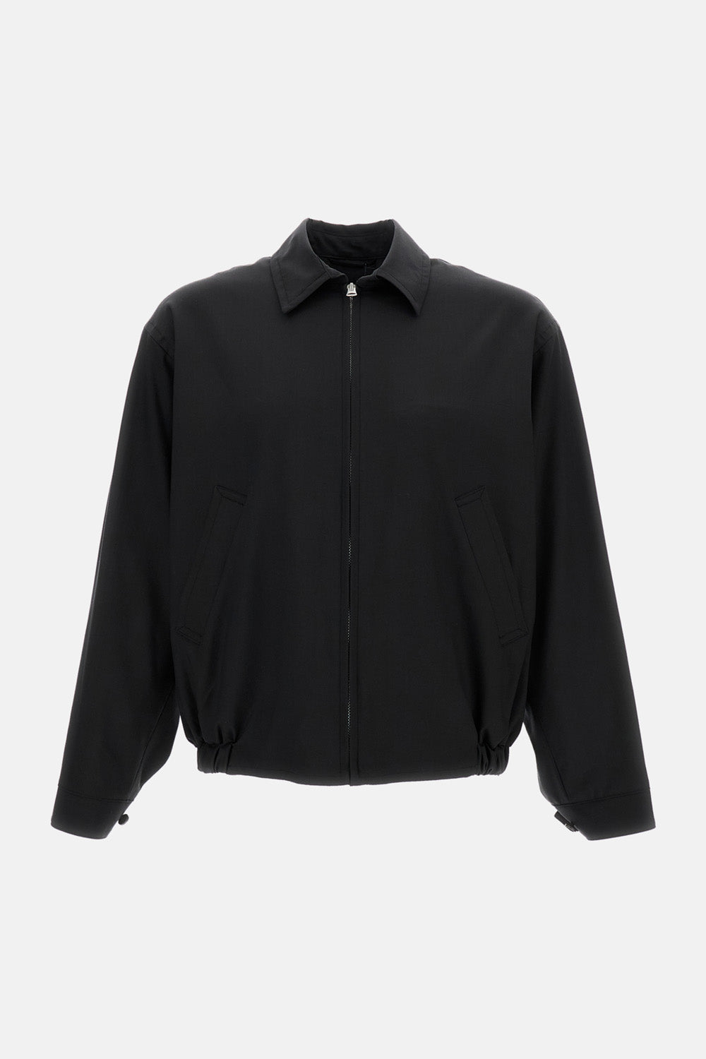 WOOL POPLIN JACKET