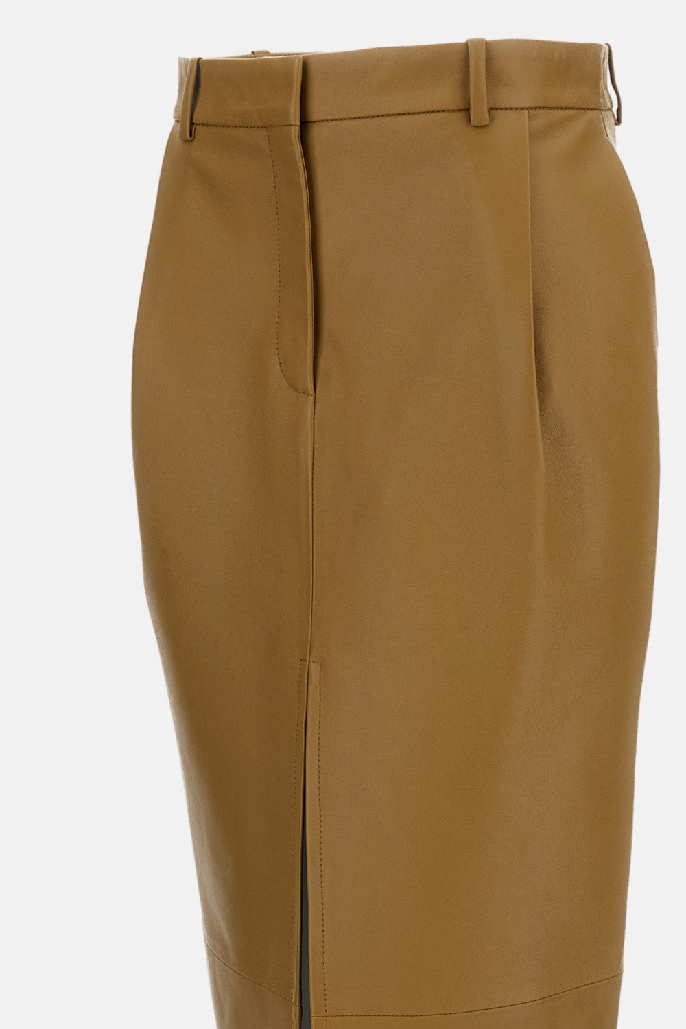 ANDEN LEATHER SKIRT
